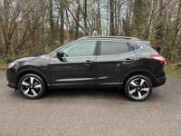 Used Nissan Qashqai N-Connecta 110 HP (80 kW) 2016 Black SUV