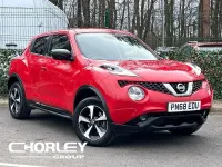 Used Nissan Juke 112 HP (82 kW) 2018 Red SUV