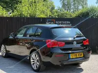 Used BMW 118 Sport Line 136 HP (100 kW) 2017 Black Hatchback