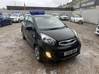 Used Kia Picanto 68 HP (50 kW) 2014 Black Hatchback