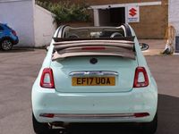 used Fiat 500C 1.2 LOUNGE 3d 69 BHP. CONVERTIBLE. 2 OWNERS FSH