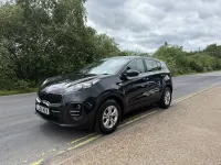 Used Kia Sportage 114 HP (83 kW) 2016 Black SUV