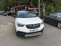 Used Vauxhall Crossland X Sport 110 HP (80 kW) 2020 White SUV