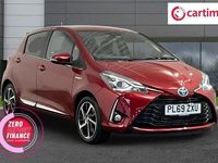 Used Toyota Yaris Hybrid 100 HP (73 kW) 2019 Red Hatchback