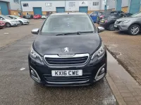 Used Peugeot 108 82 HP (60 kW) 2016 Black Hatchback