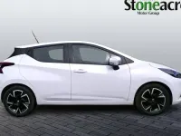Used Nissan Micra Acenta 92 HP (67 kW) 2022 White Hatchback