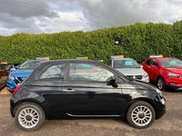 Used Fiat 500 Pop Star 69 HP (50 kW) 2016 Black Hatchback