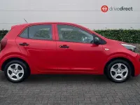 Used Kia Picanto 66 HP (48 kW) 2018 Red Hatchback