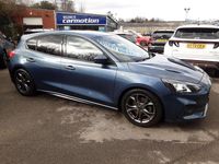 Used Ford Focus ST-Line 2019 Blue Hatchback
