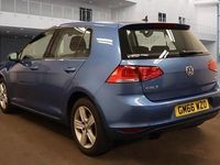 Used VW Golf VII Edition 125 HP (91 kW) 2017 Blue Hatchback
