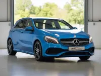Używany Mercedes A200 AMG Line Premium 2016 Niebieski Hatchback