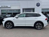 Used VW Tiguan Allspace R-line 150 HP (110 kW) 2020 White SUV