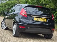 Used Ford Fiesta Titanium 96 HP (70 kW) 2011 Black Hatchback