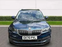 Usado Skoda Karoq SE L 150 HP (110 kW) 2020 Azul SUV