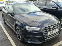 Używany Audi A3 Black Edition 150 KM (110 kW) 2019 Czarny Sedan/Limuzyna