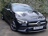 Used Mercedes CLA200 AMG line 163 HP (119 kW) 2020 Black Sedan