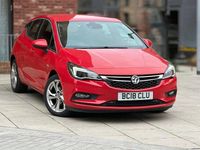 Used Vauxhall Astra SRi 150 HP (110 kW) 2018 Red Hatchback