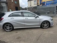 Käytetty Mercedes A200 AMG line 2015 Hopea Viistoperä