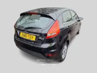 Used Ford Fiesta Zetec 82 HP (60 kW) 2012 Black Hatchback