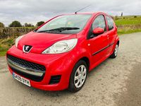 Used Peugeot 107 68 HP (50 kW) 2009 Red Hatchback