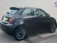 Used Fiat 500e Red 69 kW (95 HP) 2022 Black Hatchback