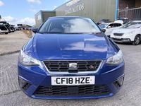 Used Seat Ibiza FR 95 HP (69 kW) 2018 Blue Hatchback