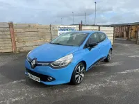 Used Renault Clio IV Dynamique 90 HP (66 kW) 2014 Blue Hatchback
