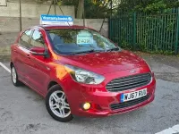 Used Ford Ka Plus Zetec 2017 Red Hatchback