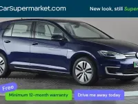 Begagnad VW e-Golf 99 kW (135 HK) 2019 Blå Halvkombi