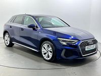 Used Audi A3 e-tron S-Line 2023 Blue Hatchback