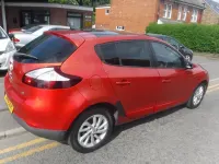 Used Renault Mégane III LIMITED 110 HP (80 kW) 2016 Red Hatchback