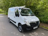 Used Vauxhall Movano 110 HP (80 kW) 2016 White MPV