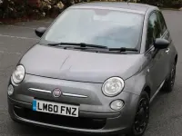Used Fiat 500 Pop 85 HP (62 kW) 2010 Grey Hatchback
