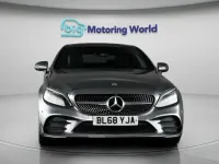 Used Mercedes C300 AMG line 255 HP (187 kW) 2019 Grey Coupe