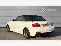 Used BMW 218 M Sport 150 HP (110 kW) 2018 White Cabriolet
