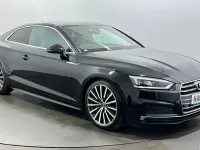 Used Audi A5 S-Line 150 HP (110 kW) 2019 Black Coupe