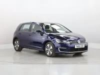 Used VW e-Golf 100 kW (136 HP) 2019 Blue Hatchback