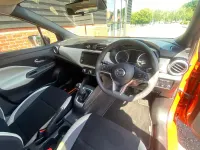 Used Nissan Micra Acenta 90 HP (66 kW) 2017 Orange Hatchback