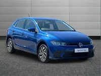 Used VW Polo Life 95 HP (69 kW) 2022 Blue Hatchback