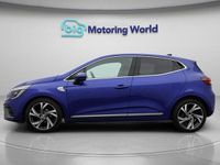 Used Renault Clio V RS Line 90 HP (66 kW) 2021 Blue Hatchback