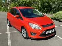 Begagnad Ford C-MAX Zetec 2010 Röd Minibuss