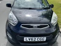 Used Kia Picanto 84 HP (61 kW) 2012 Black Hatchback