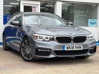 Used BMW 530 M Sport 265 HP (194 kW) 2018 Blue Estate