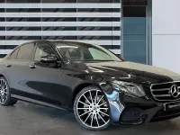 Used Mercedes E220 AMG line 194 HP (142 kW) 2020 Black Sedan