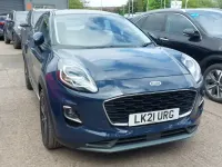 Used Ford Puma Titanium 125 HP (91 kW) 2021 Blue SUV