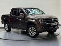 Begagnad VW Amarok Highline 180 HK (132 kW) 2013 Brun Pickup