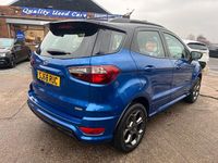 Used Ford Ecosport ST-Line 125 HP (91 kW) 2018 Blue SUV