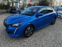 Used Peugeot 208 Allure 75 HP (55 kW) 2021 Blue Hatchback