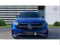 Used Mercedes EQC400 AMG line 300 kW (408 HP) 2023 Spectral blue metallic SUV