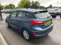 Used Ford Fiesta Trend 75 HP (55 kW) 2022 Blue Hatchback